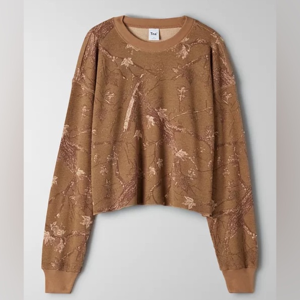 TNA Thermal Longsleeve Waffle Knit